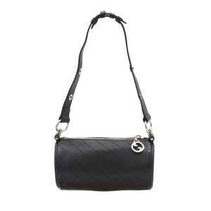 GUCCI Black Leather Shoulder Bag